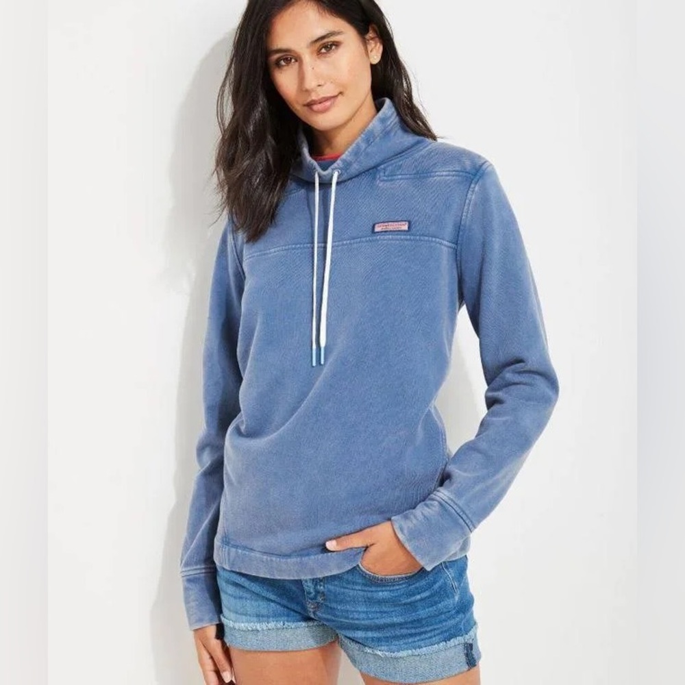 Vineyard Vines Vintage Funnel Neck Shep women’s size medium